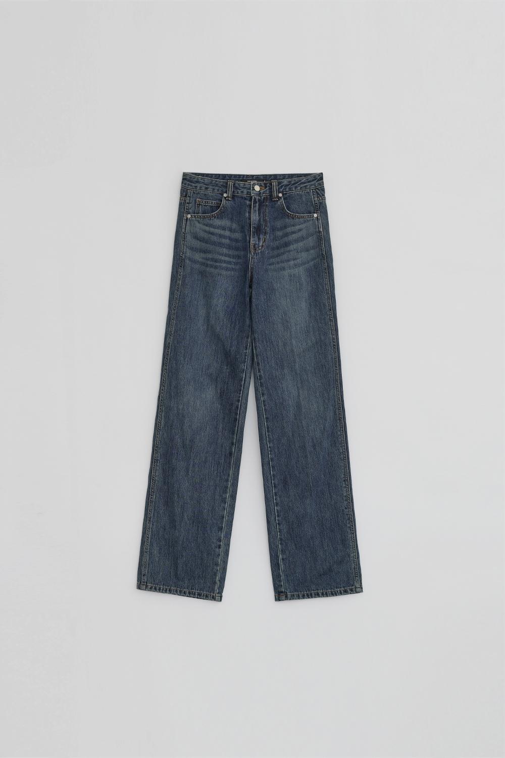 BASIC LINE DENIM PANTS