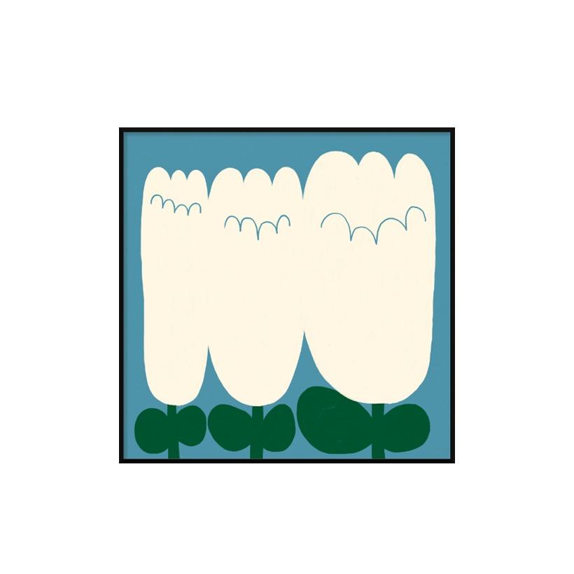 Tree Tulips 최지윤 작가 알루미늄액자 50X50