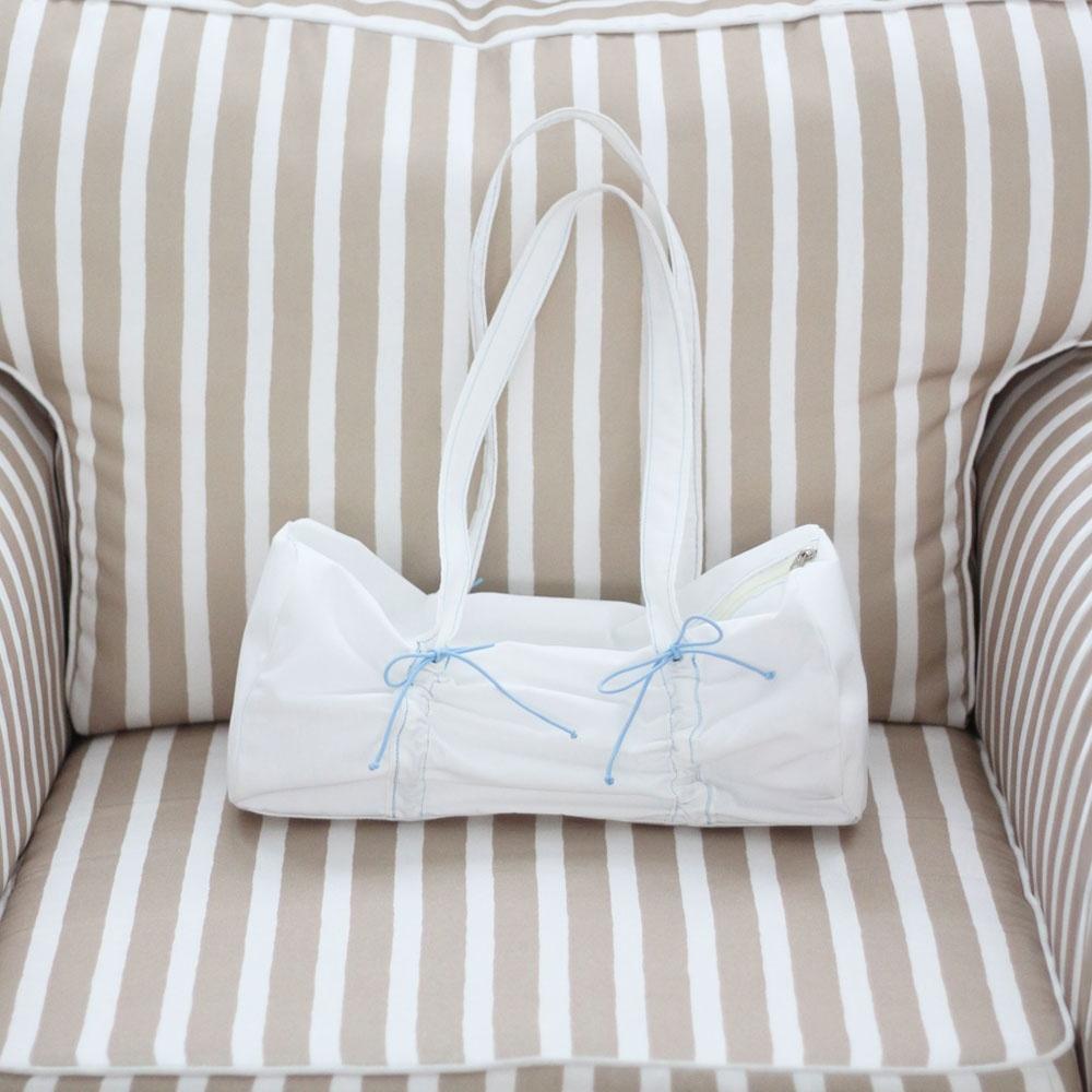 캔디백 candy bag - white blue