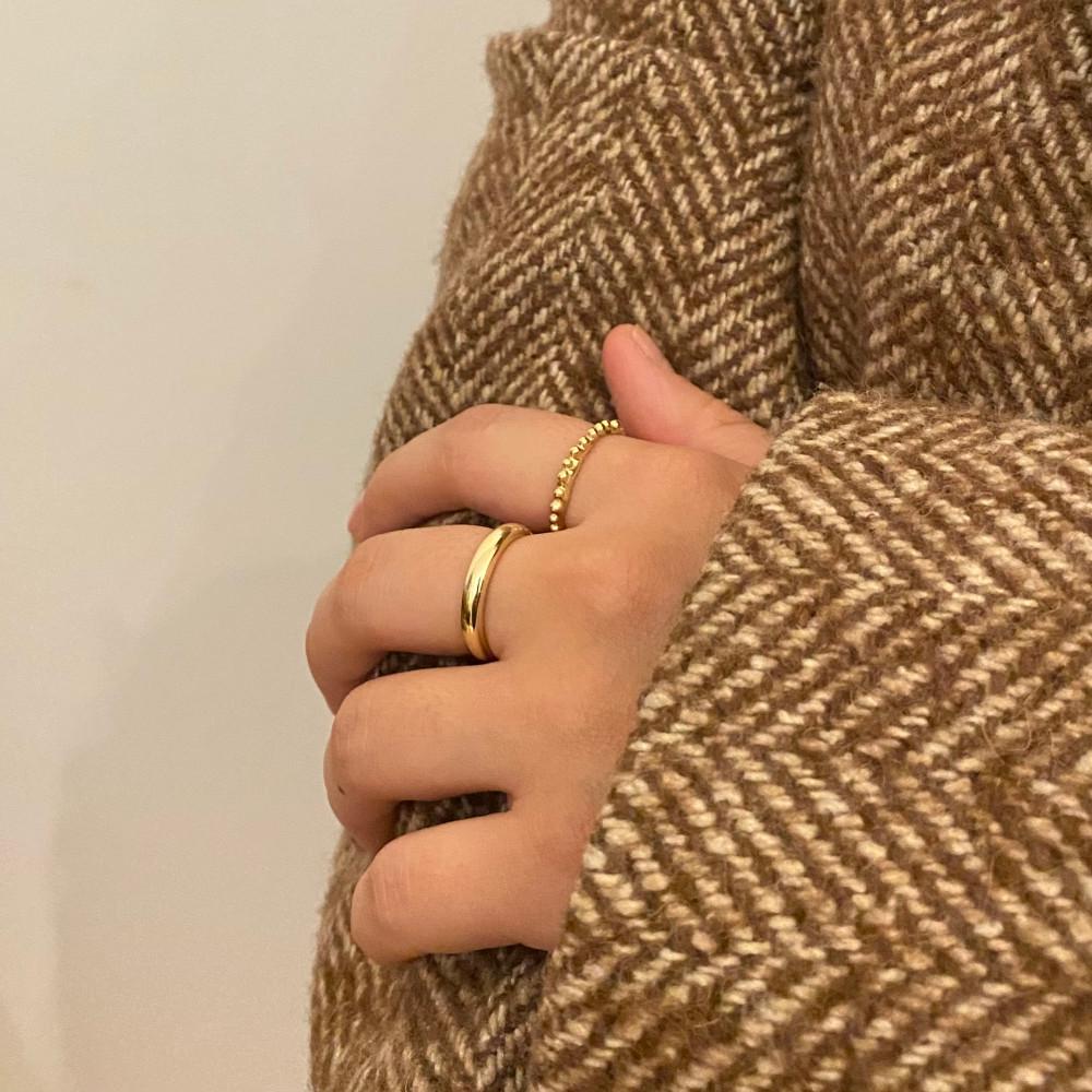 [Gold] Dottie ring 10k 14k 골드 도티링 반지