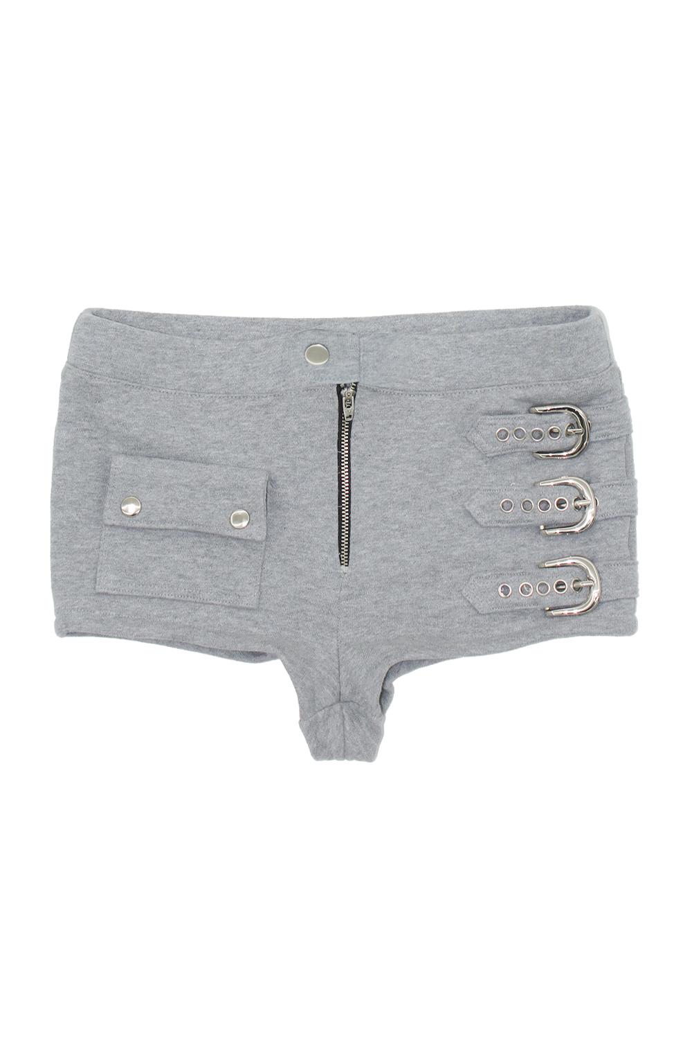 Three Belt Shorts 003