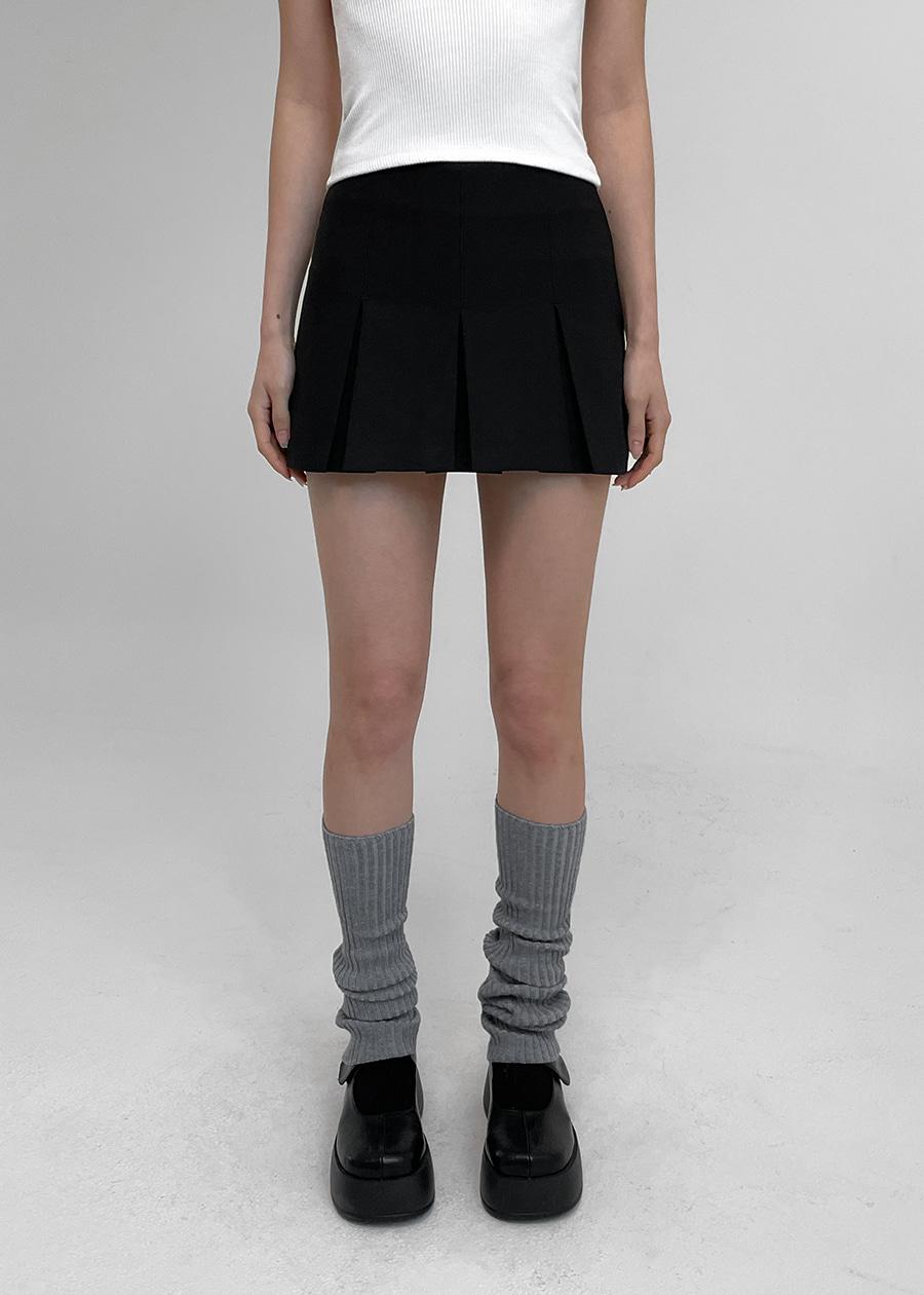 알던 플리츠 스커트팬츠