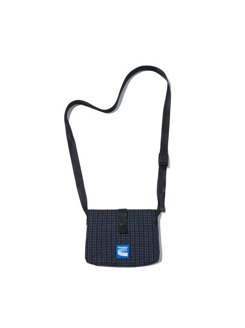 Check Sacoche Bag UNISEX Navy