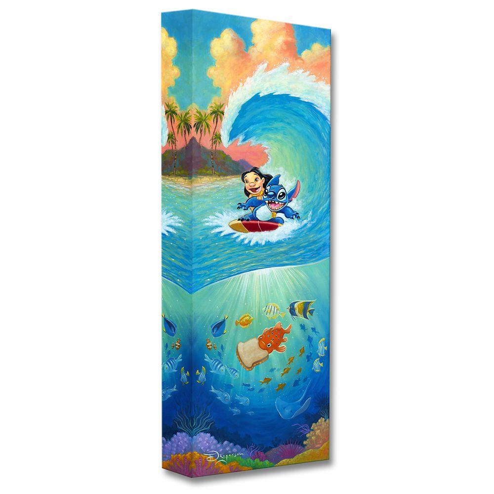 Lilo & Stitch ''Hawaiian Roller Coaster'' Giclée by Tim Rogerson | Disney Store