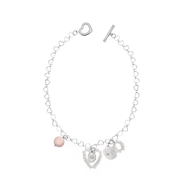 [OBJET] Heart pearl necklace