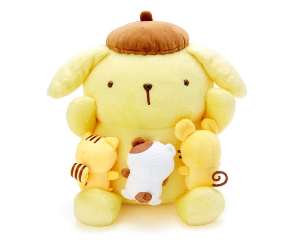 산리오 생일 폼폼푸린 스탠다드 인형