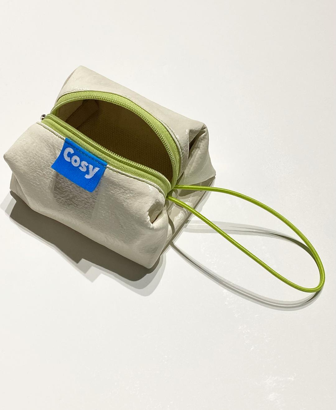 RICO CUBE POUCH ( CREAM BEIGE )