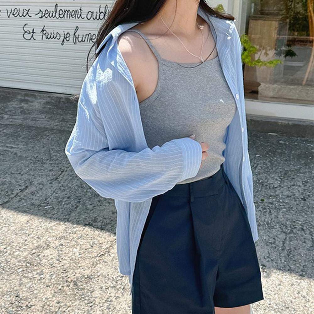 탄탄핏 레이어드 나시 (슬리브리스/데일리룩/민소매/여행룩/휴양지룩/봄신상)