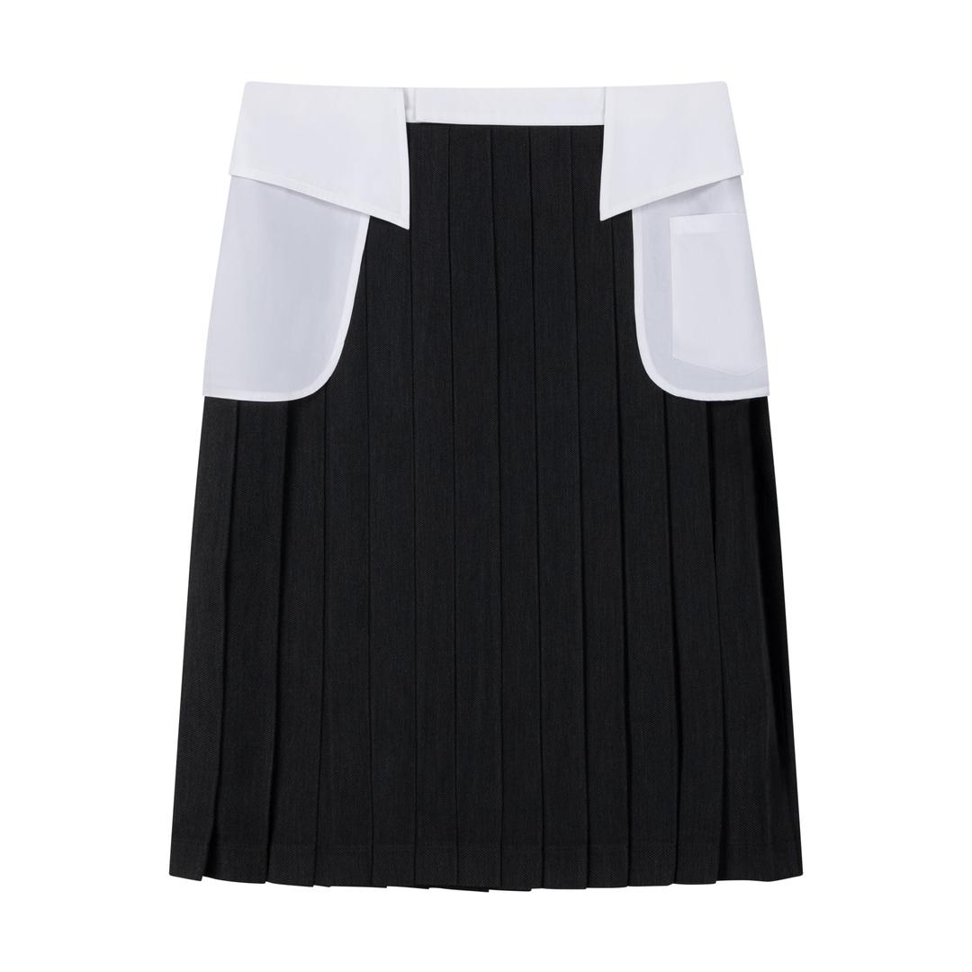 COLLAR SKIRT - XS