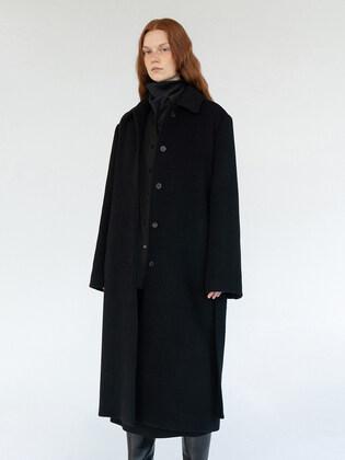 Single Soutien Coat / Black