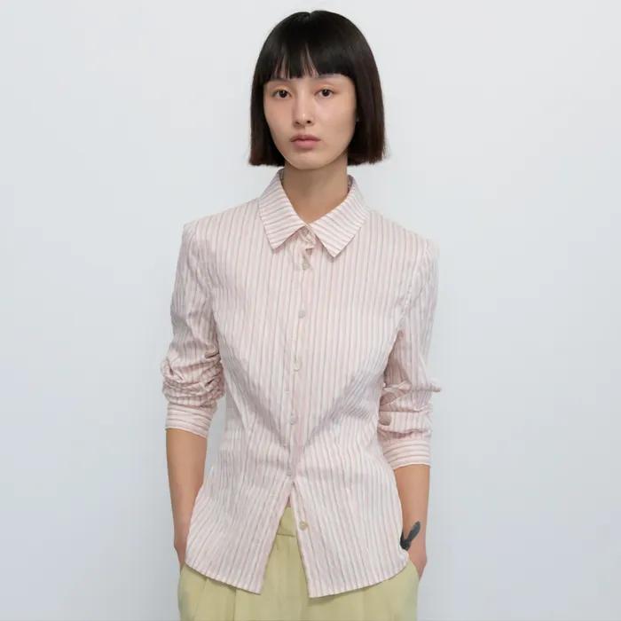 TIGHT FIT SHIRT / INDIE PINK