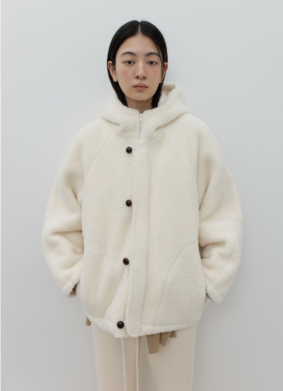25FW SHERPA JUMPER / CREAM
