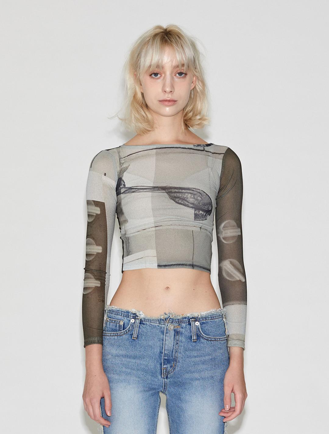 CASA DELLA ROSINA MESH TOP