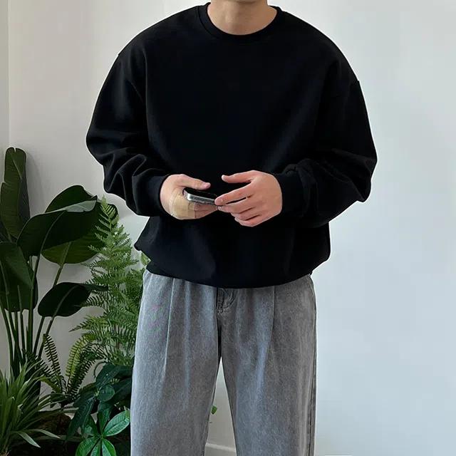 로빈 합포 코튼 맨투맨