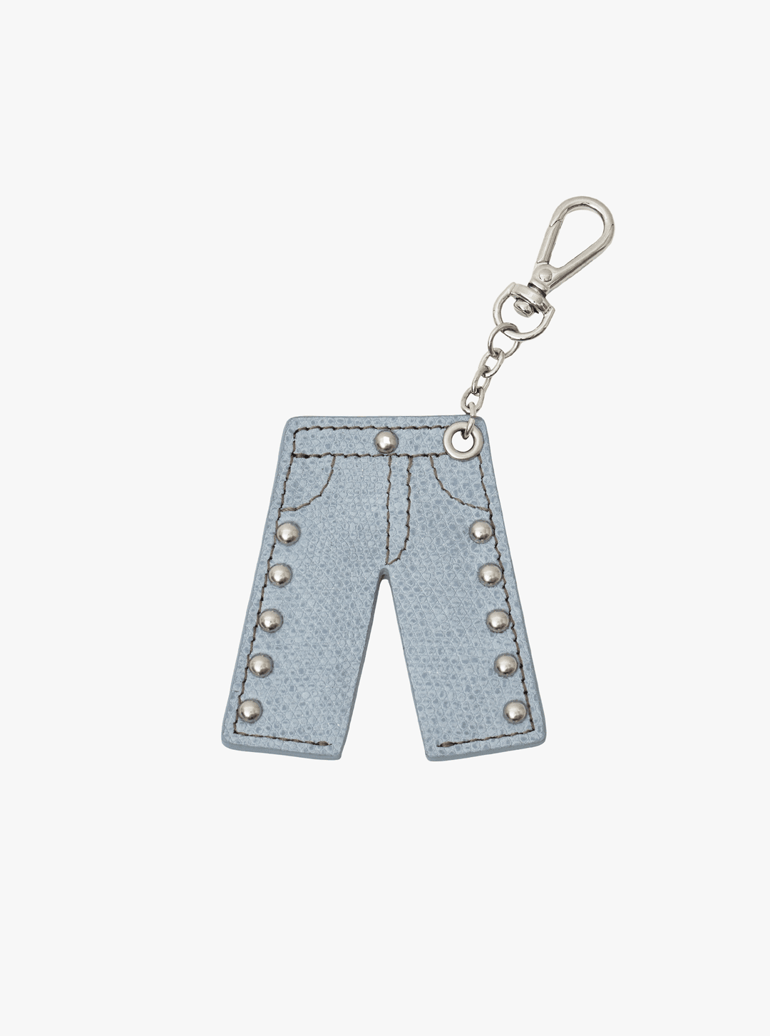 STUD PANTS KEYRING IN BABY BLUE