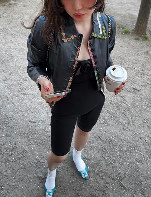 square line playsuit