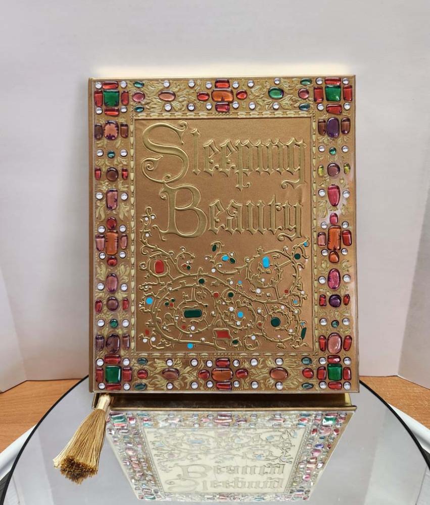 디즈니 잠자는 숲속의 공주 오로라 스토리북 저널 Sleeping Beauty Storybook Replica Journal