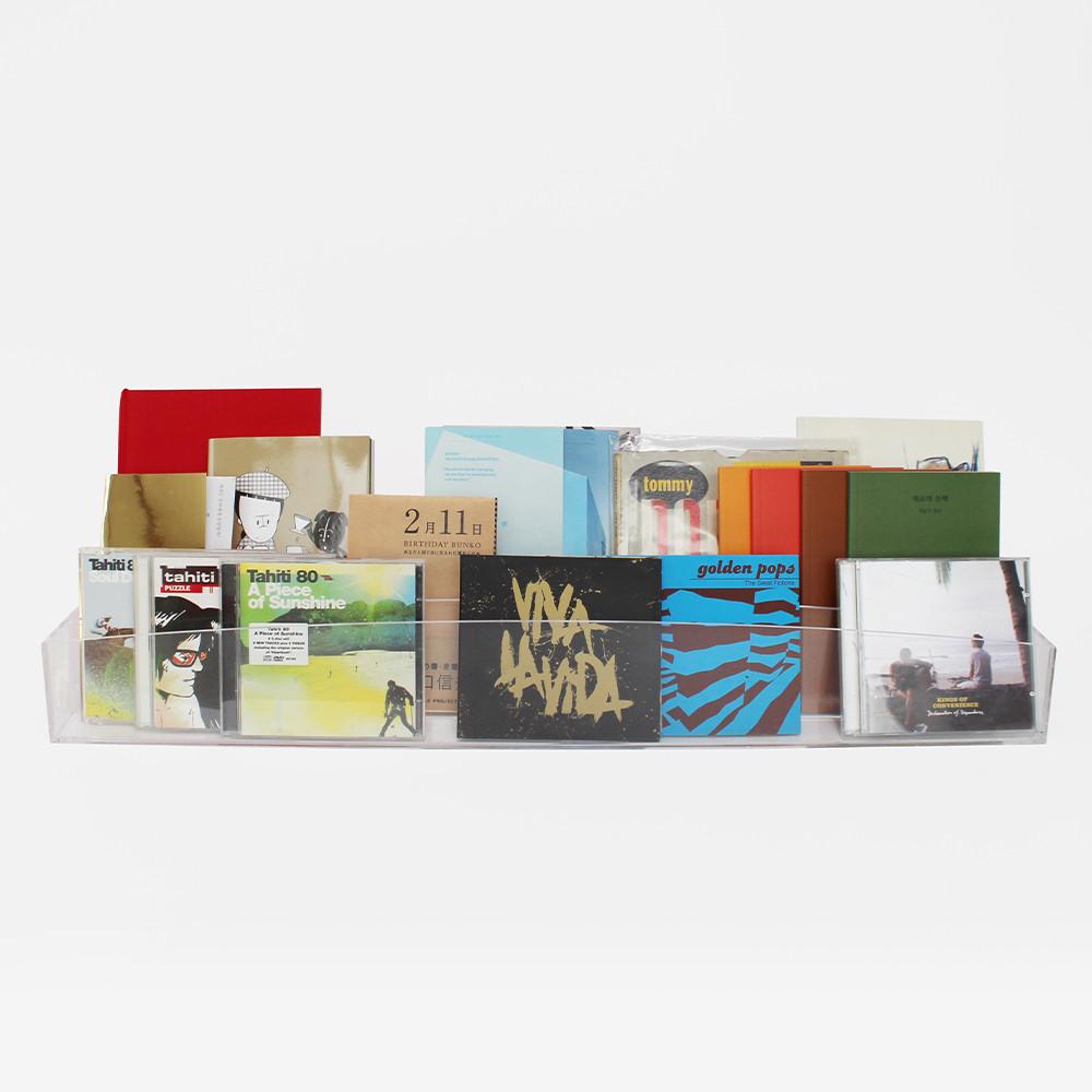 아크리코 루크책장 전면책장 투명책장 팜플렛 융합독서 책꽂이