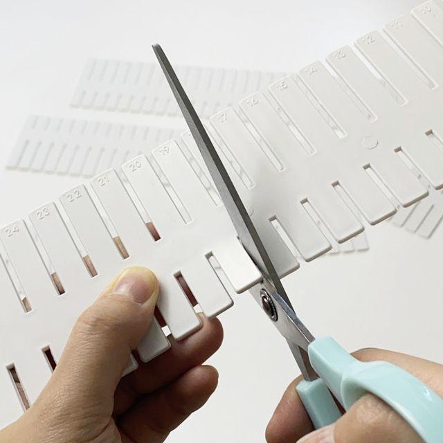 뷰티퍼 [4개 1세트] 잘라쓰는 서랍칸막이 화장대정리 옷장수납함 옷수납정리함 서랍정리함