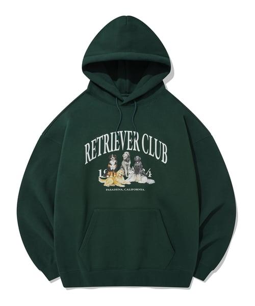 RETRIEVER FRIENDS HOODIE [GREEN]