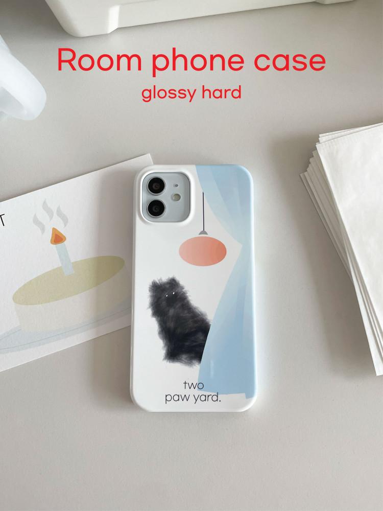 room phone case / 2type 유광 케이스 유광 카드 수납 케이스