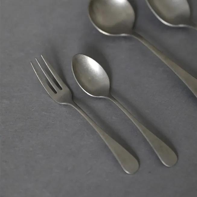 빈티지 텍스처 티 커트러리