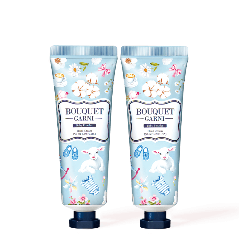 부케가르니 핸드크림 50ml 2개입 베이비파우더 향