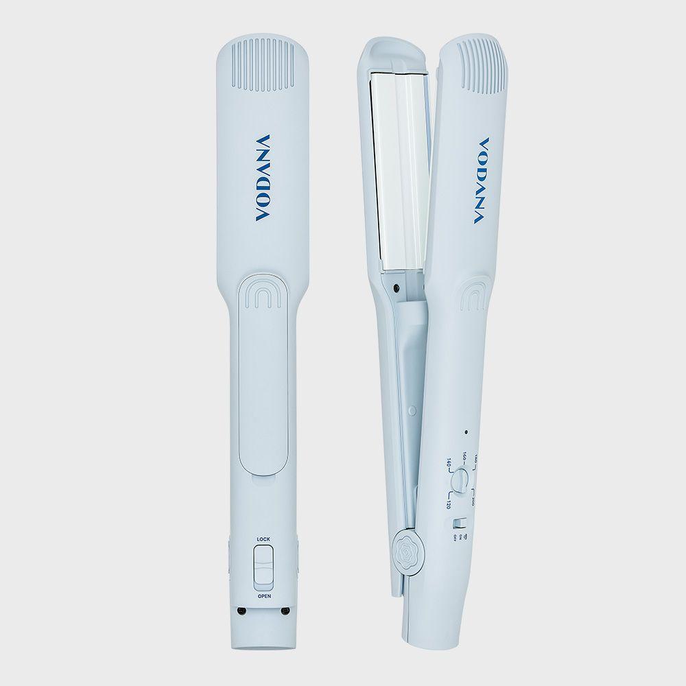 모이스처 스팀 와이드 판고데기 블루그레이