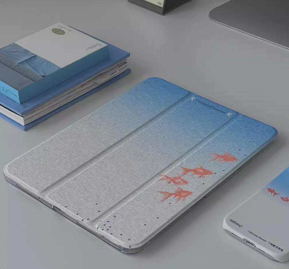 금붕어 아이패드 케이스 유니크 감성