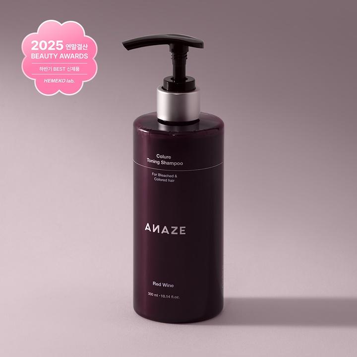 [어네이즈 / ANAZE] [단독최저가] 컬루어 레드 와인 토닝 샴푸 T06 - 하나만 사도 어디로든 무료배송