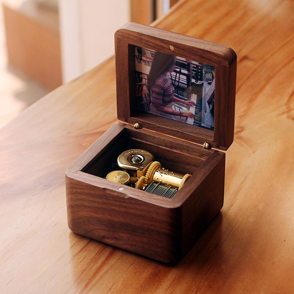 포토오르골 사진교체 월넛