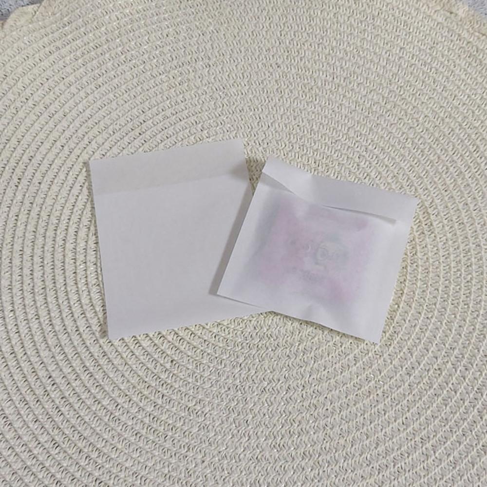 울트라초미니 종이봉투 (250장/ 8x8cm) 화이트 반투명 페이퍼백 악세서리 팬시 작은봉투