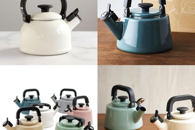 [NEW] 코튼 IH 인덕션 법랑 휘슬 주전자 1.6L/2.1L