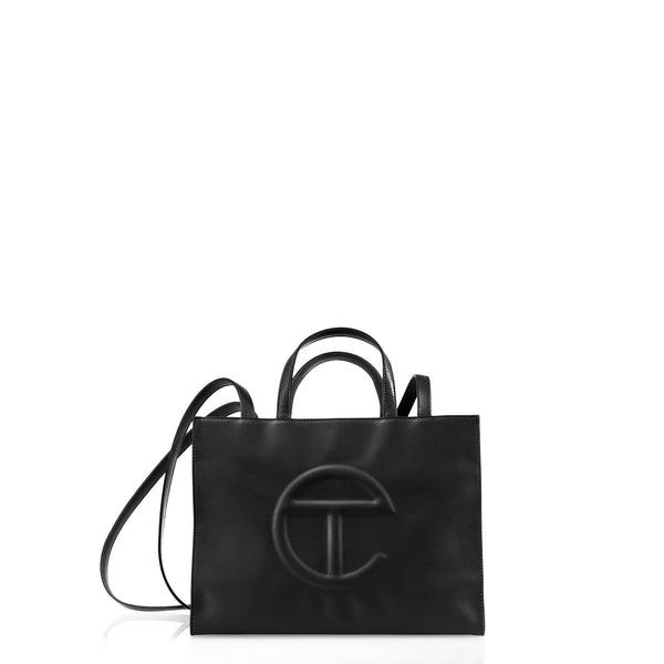 Medium Black Shopping Bag