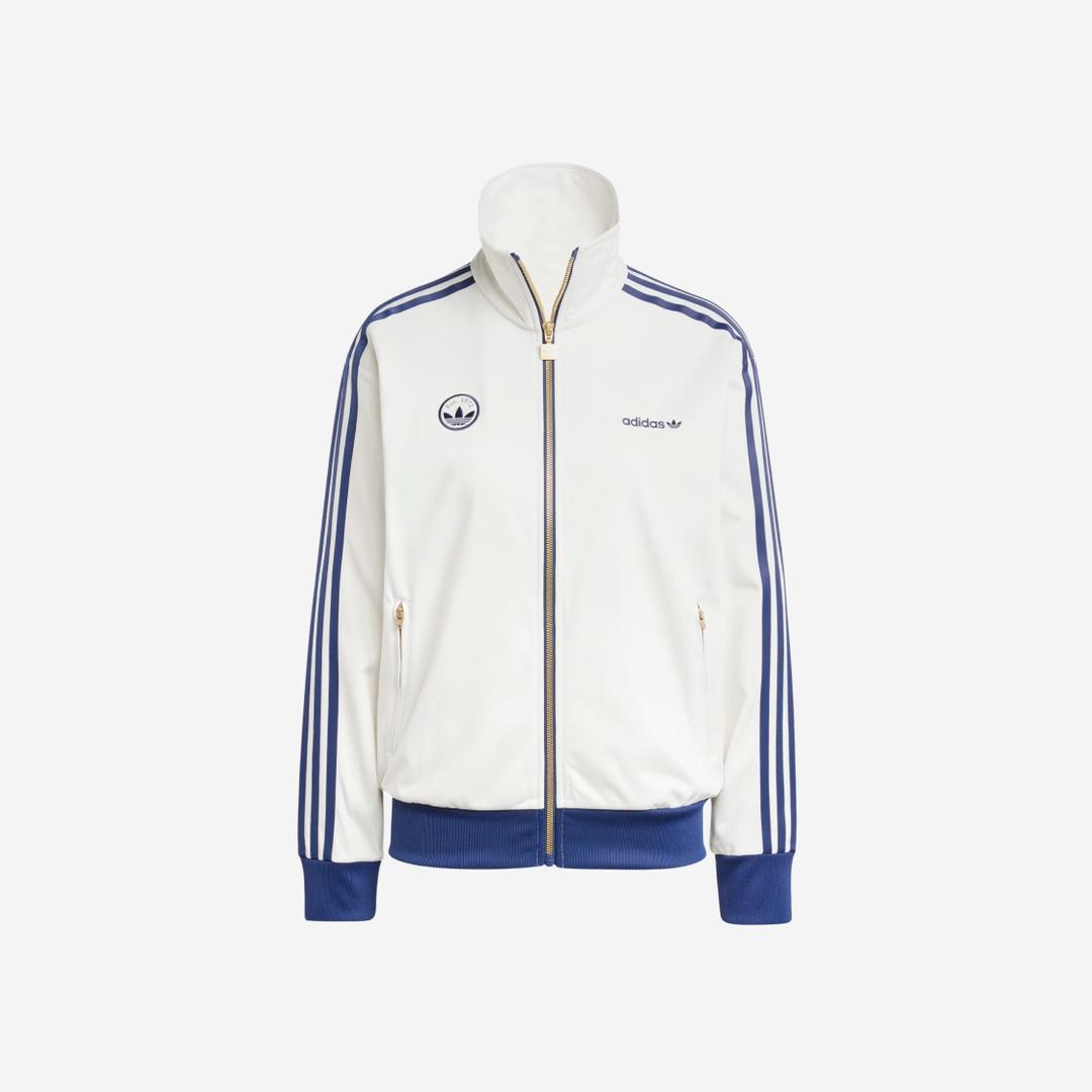 (W) Adidas Firebird Badge Track Top Cloud White - KR Sizing