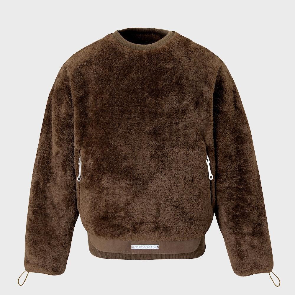 [TEWMEW] 2020FW GRIZZLY PULLOVER Ver 2.0 BROWN