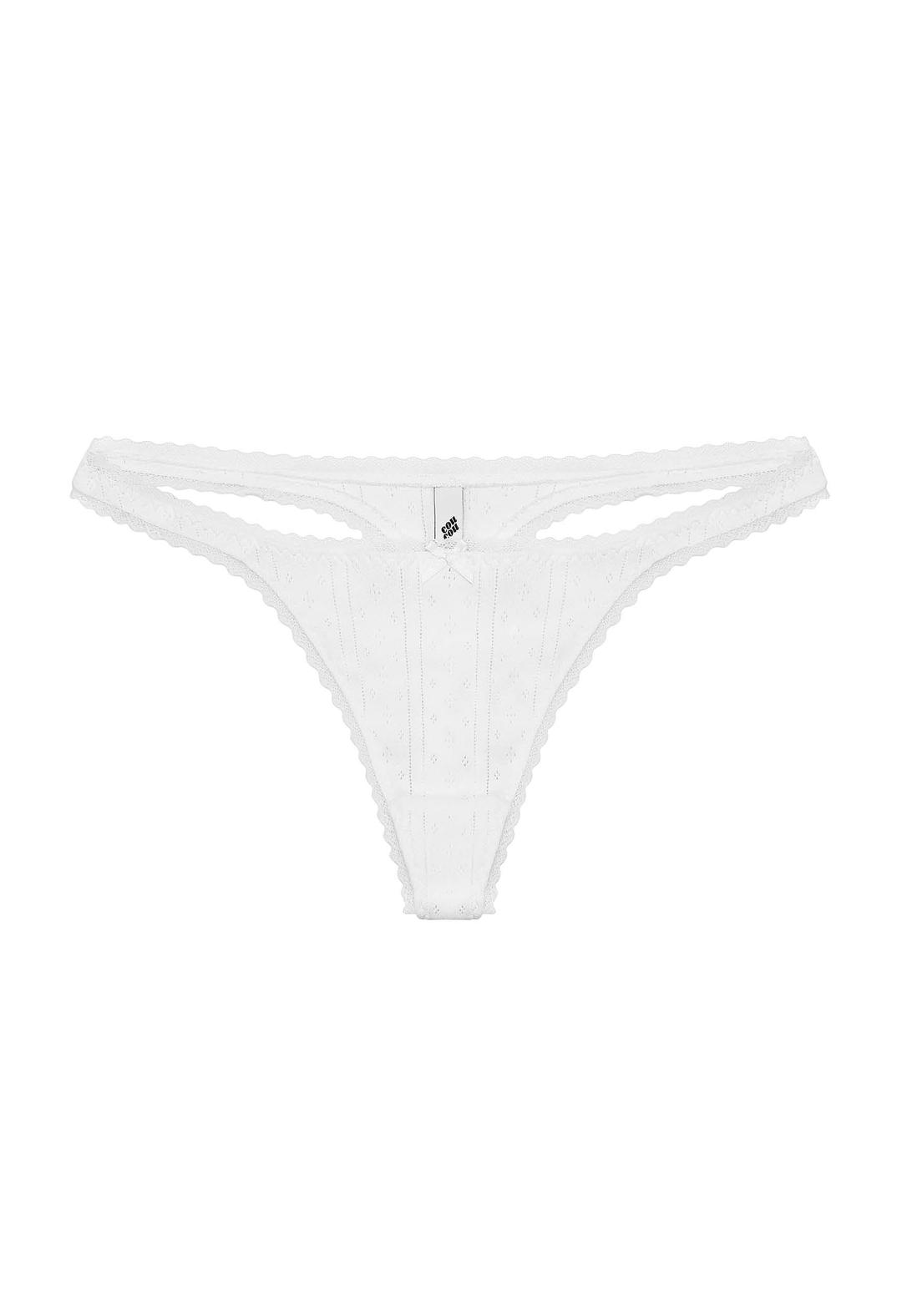 The Thong White - XS