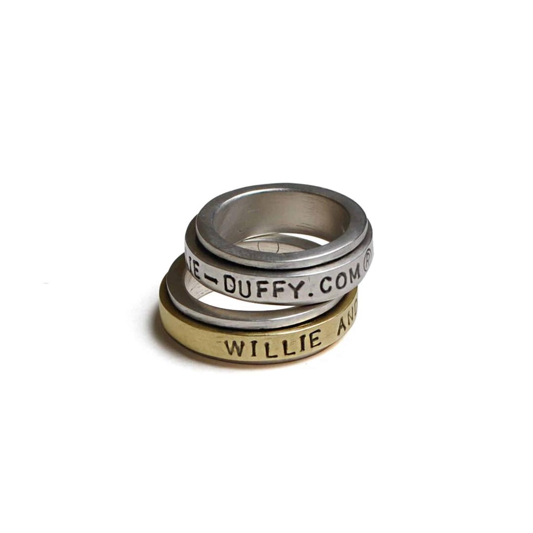 Custom Stamp Ring (Spinner ver.)