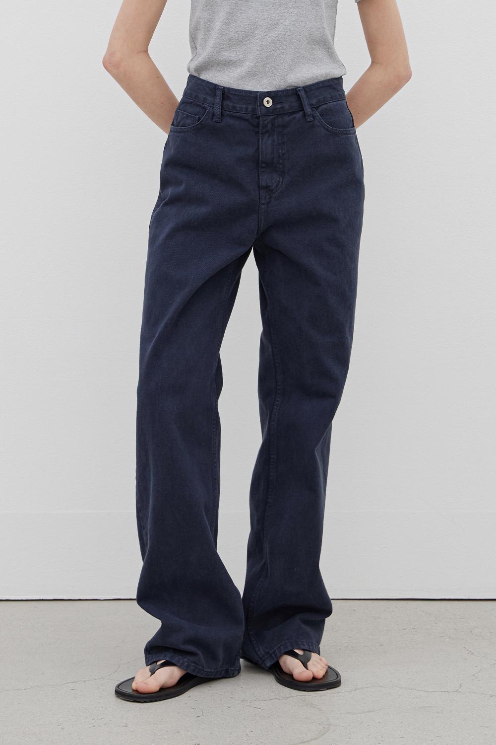 [Shipping 3/26] Relaxed Fit Denim - Stone Navy