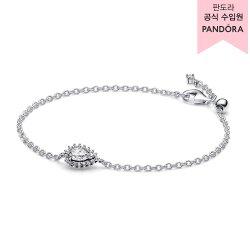 [백화점 보증서 제공]스파클링 페어 할로 체인 브레이슬릿_593001C01