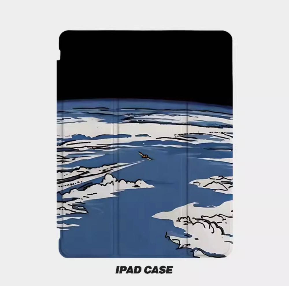 Ipad case 지구 위는 지금 아이패드케이스 10세대 프로 에어 미니케이스 감성