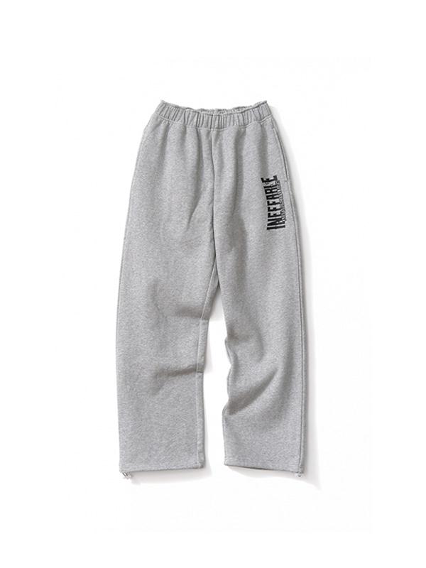 (우먼스) 이네퍼블 자이언트핏 팬츠(멜란지그레이)