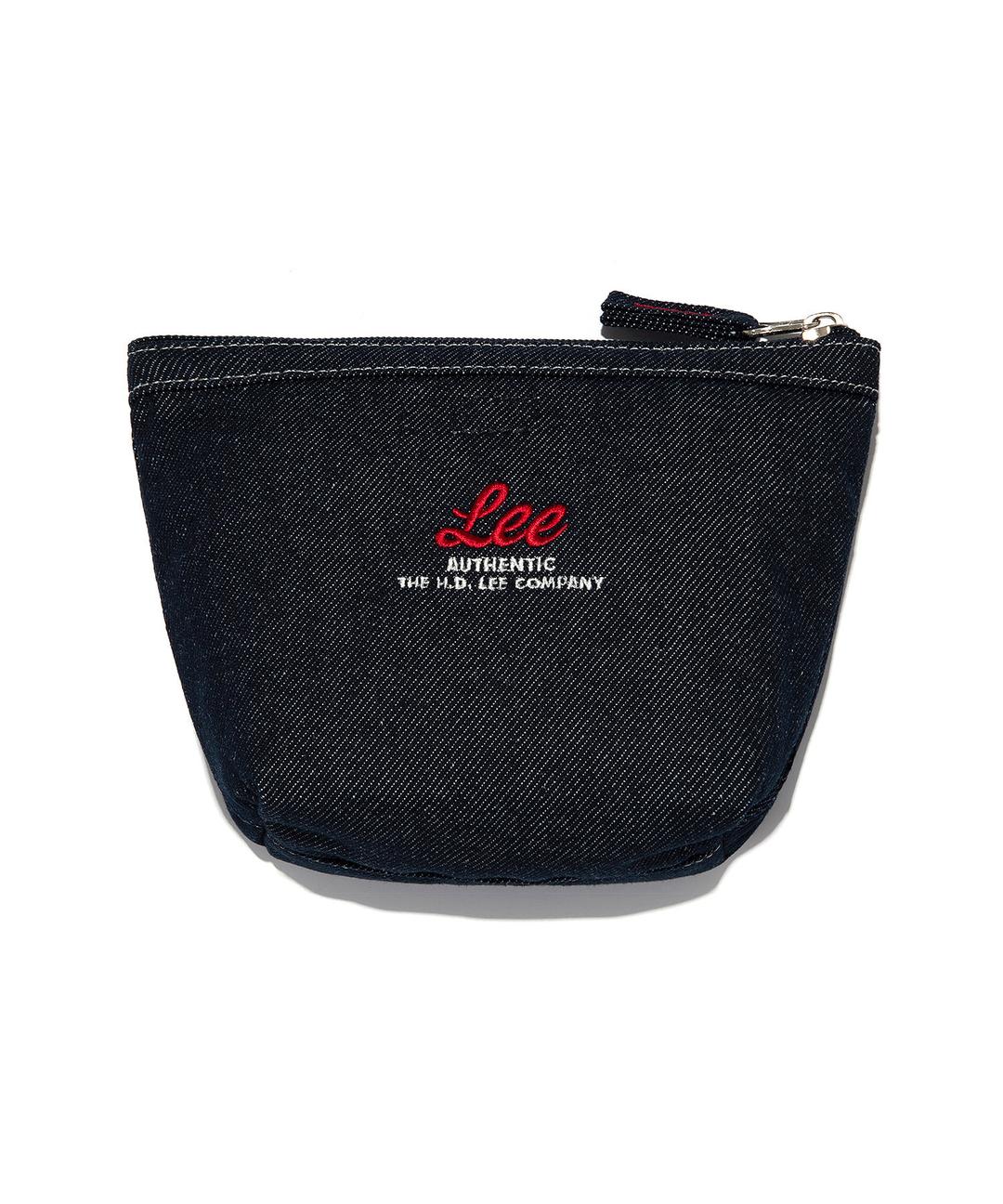 시그니처 사각 파우치 인디고 다크