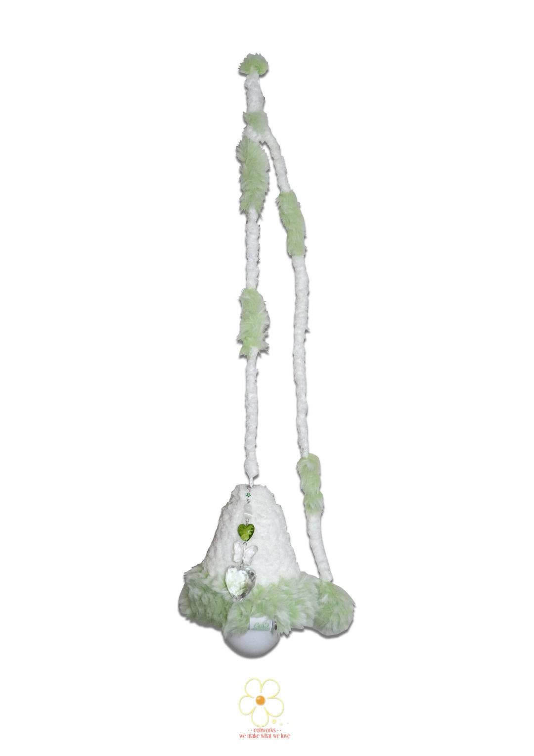 (10/31 예약 발송) fluffy green cozy light