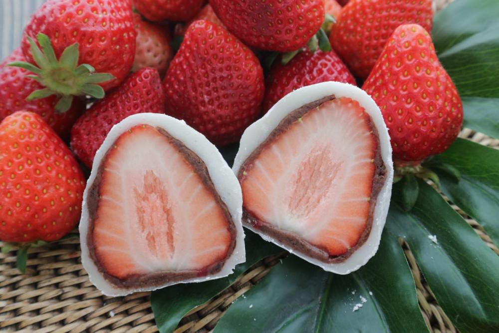 100%국산찹쌀 딸기모찌 과일 초코 인절미 선물 샤인머스켓 수능