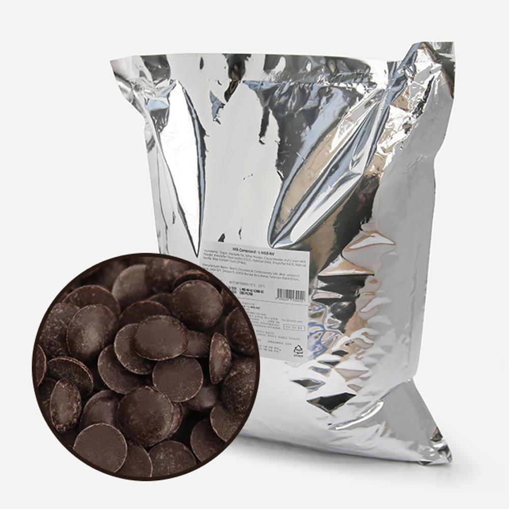 버릴스 컴파운드 코팅 초콜릿 1kg -다크, 외 3종/ 초콜렛 만들기 DIY 재료 [원산지:말레이시아]