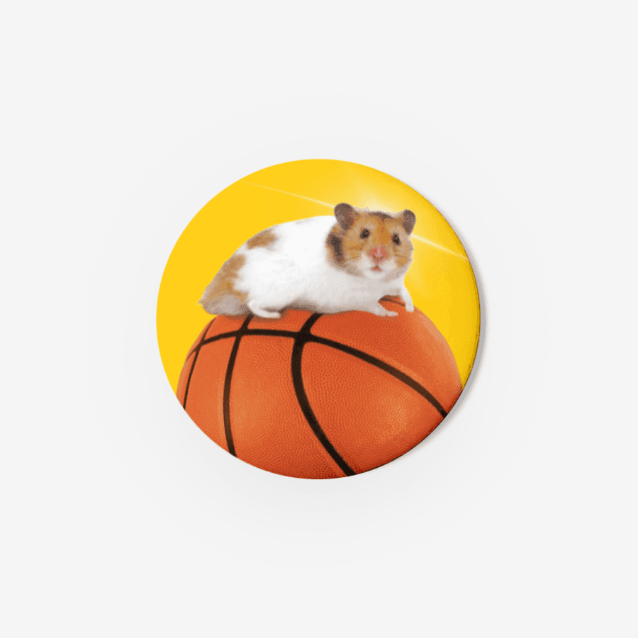 햄스티 HAMSTEE 햄농돌 햄스터 핀뱃지 ㅣ 마플샵