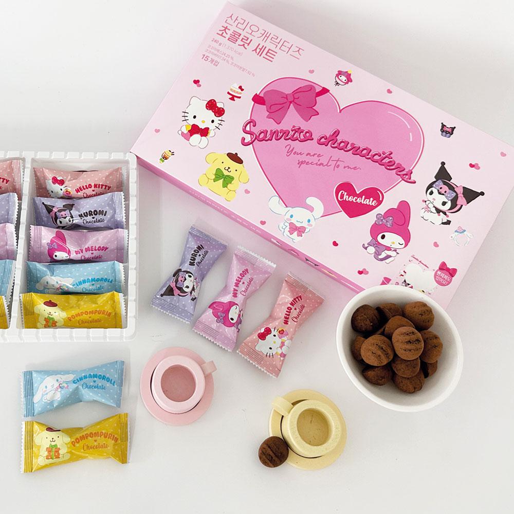산리오캐릭터즈 초콜릿세트 240g