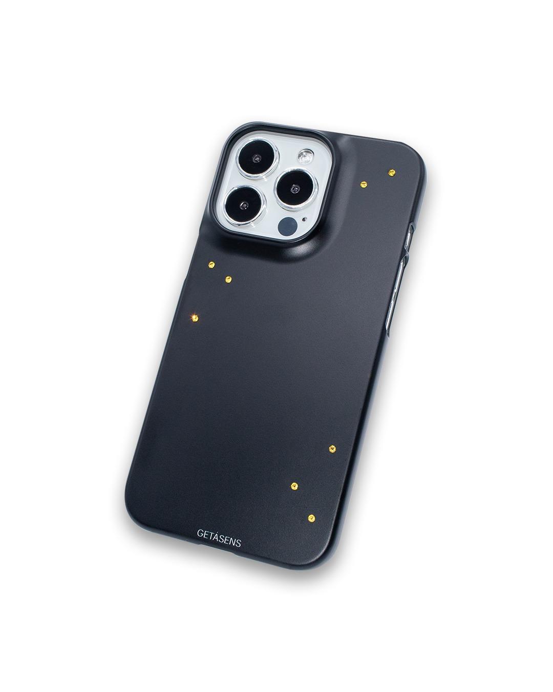 Sparkle iPhone Case_ Black (무광 하드)