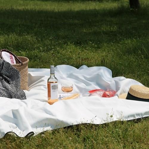 심플 라이닝 화이트 피크닉매트(2SIZE)